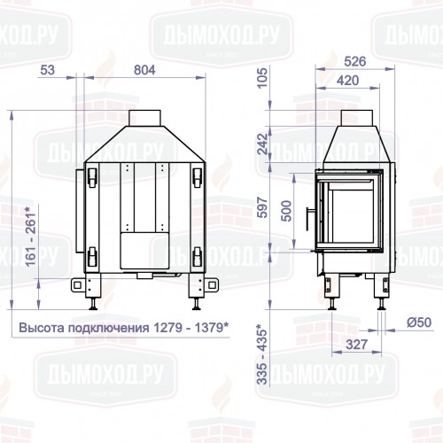 Топка CB R 800B (Stav)
