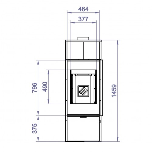 Печь DENALI LX TOP CM01 (Stav)
