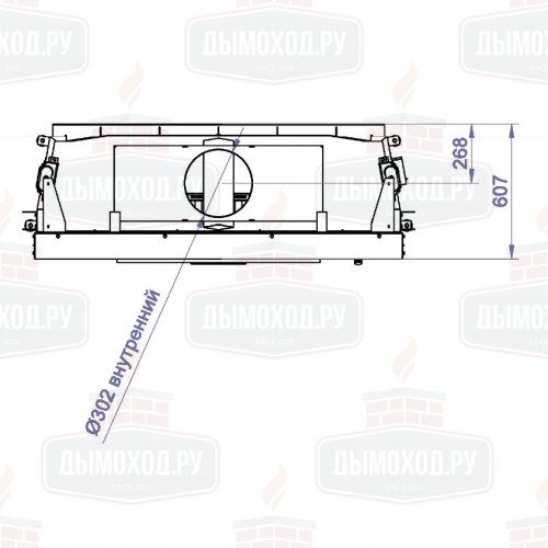 Каминная топка HF 1500W (Stav)