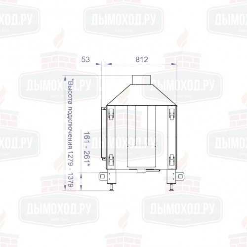 Топка CB R 800B (Stav)
