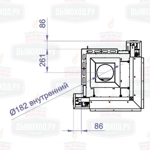 Каминная топка CF 460B (Stav)