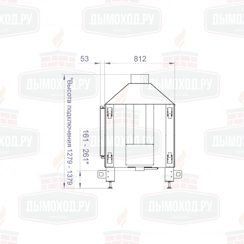 Топка CB R 800B (Stav)