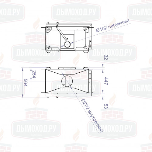 Топка CB R 800B (Stav)