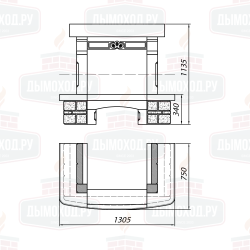 Облицовка TALENCE SR, с деревянной балкой (Supra-Russia)