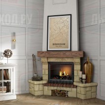 Облицовка BOLERO SR, с деревянной балкой (Supra-Russia)