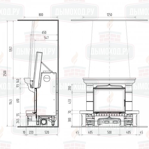 Облицовка FLEURAC 2 dore (Supra)