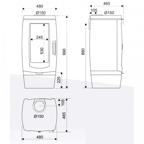 Печь RAMSES (Supra)