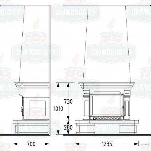 Облицовка CHARLESTON 2 dore (Supra)