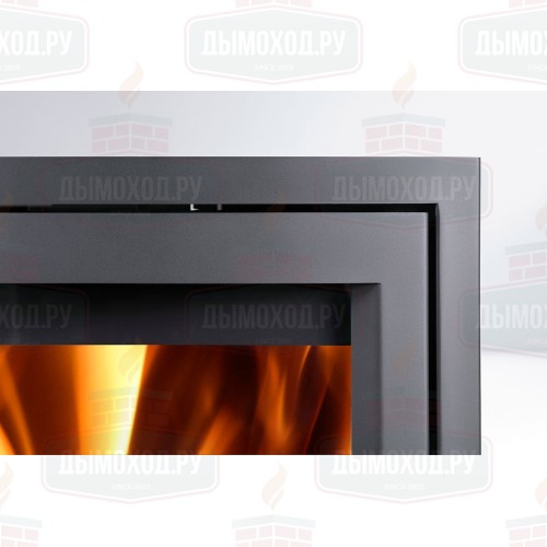 Каминная топка LIVORNO, чёрная (Thorma)