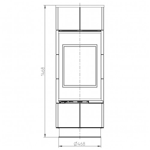 Печь ATIKA CERAMIC, белый (Thorma)