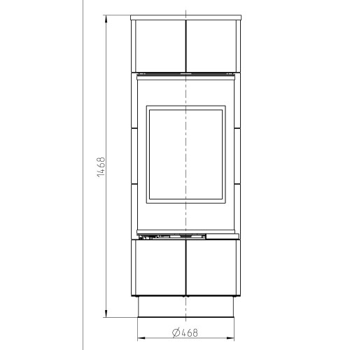 Печь ATIKA STANDARD CERAMIC, с аккумулирующими камнями (Thorma)