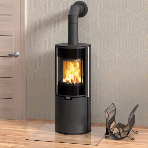 Печь ZARAGOZA PLUS, чёрная (Thorma)