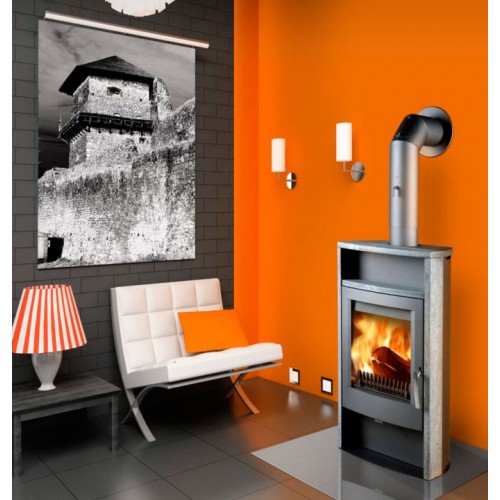 Печь ALVESTA, серый/стеатит (Thorma)
