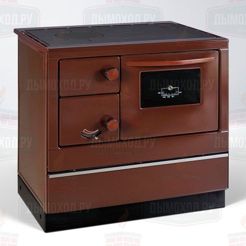 Печь-плита OKONOM 85/FIKO DELUXE, левая, коричневый (Thorma)