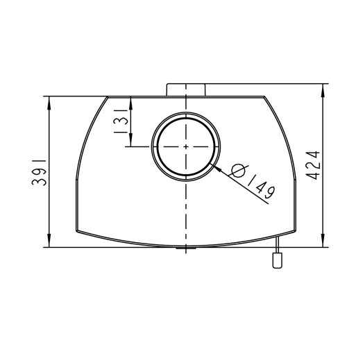 Печь ALVESTA, коричневый/песчаник (Thorma)