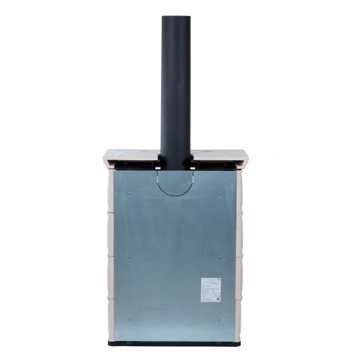 Печь BORGHOLM TOP CERAMIC, чёрный/керамика слоновая кость (Thorma)