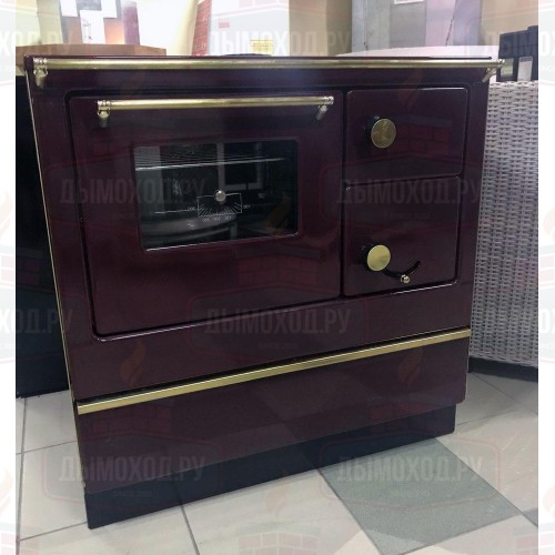 Печь FIKO 3U80 MS, бордовая, левая (Thorma)