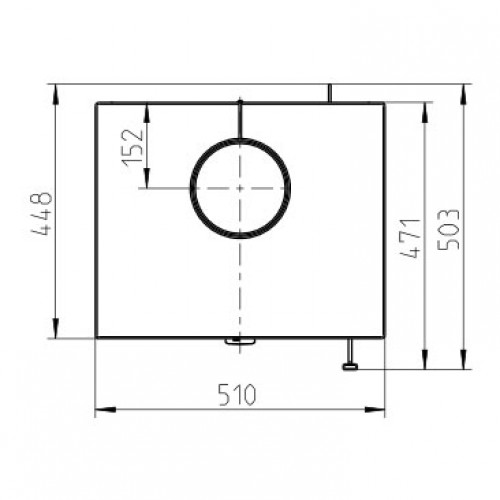 Печь DORANA TOP, серая (Thorma)
