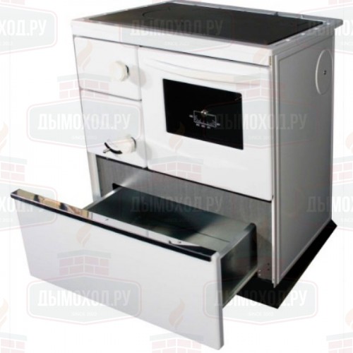 Печь-плита OKONOM75/FIKO DELUXE, правая, белый (Thorma)