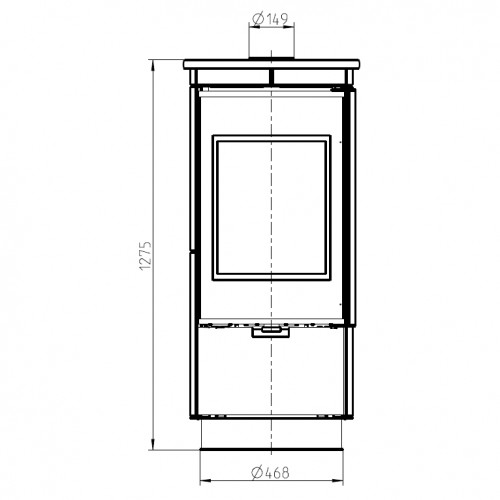 Печь ANDORRA EXTRA SERPENTINO (Thorma)