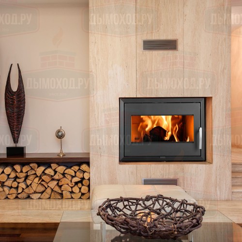 Каминная топка LANDSCAPE, чёрная (Thorma)