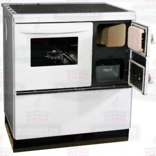 Печь-плита OKONOM75/FIKO DELUXE, левая, белый (Thorma)