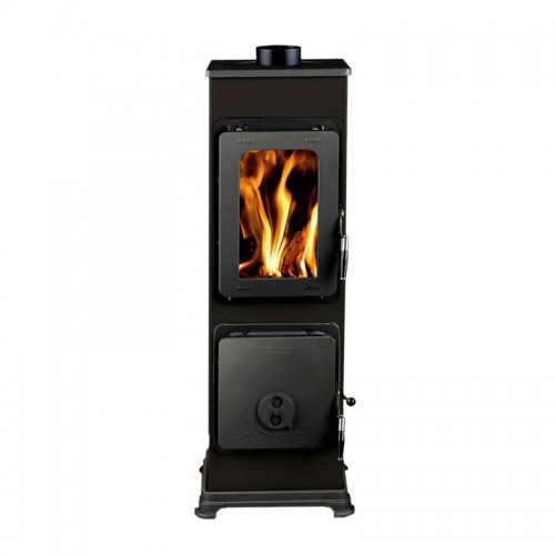 Печь BOZEN B TOP, чёрная (Thorma)