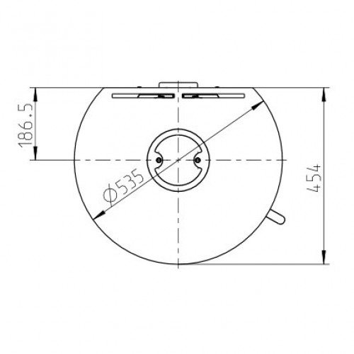 Печь TOLEDO EXCLUSIVE, чёрный (Thorma)