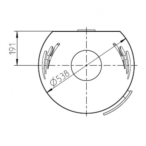 Печь DELIA STANDARD CERAMIC, черный/керамика слоновая кость (Thorma)
