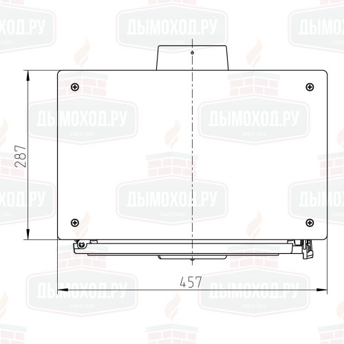 Печь FILEX-HB, бордовый (Thorma)