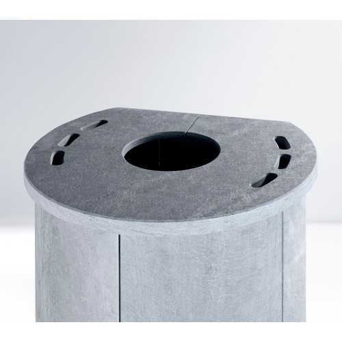 Печь CADIZ SERPENTINO, чёрный (Thorma)