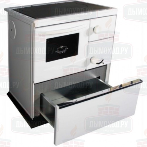 Печь-плита OKONOM75/FIKO DELUXE, левая, белый (Thorma)