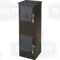 Печь KERPEN II, черная (Thorma)