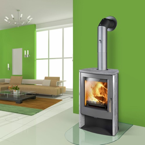 Печь ALVESTA II, серый/стеатит (Thorma)