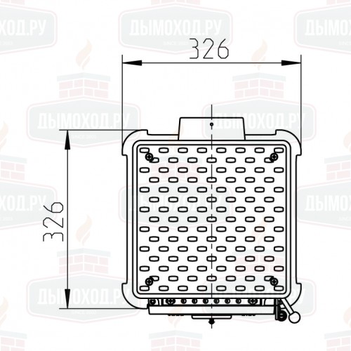 Печь BOZEN AT, чёрный (Thorma)