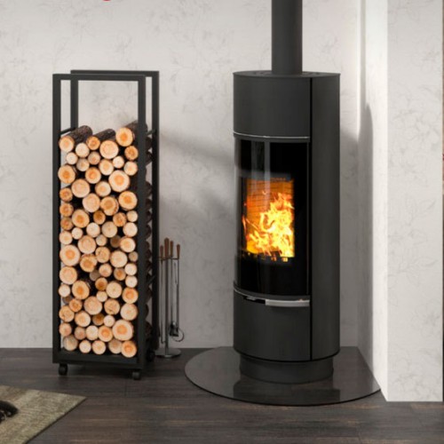 Печь ATIKA STEEL, с аккумулирующими камнями, чёрный (Thorma)