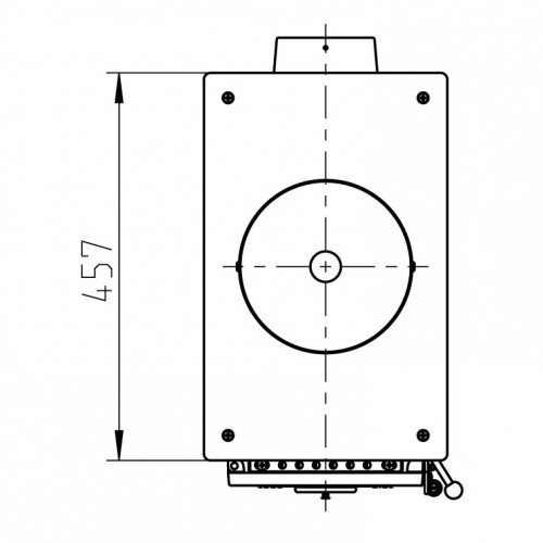 Печь FLENSBURG, эмалированная, чёрный (Thorma)
