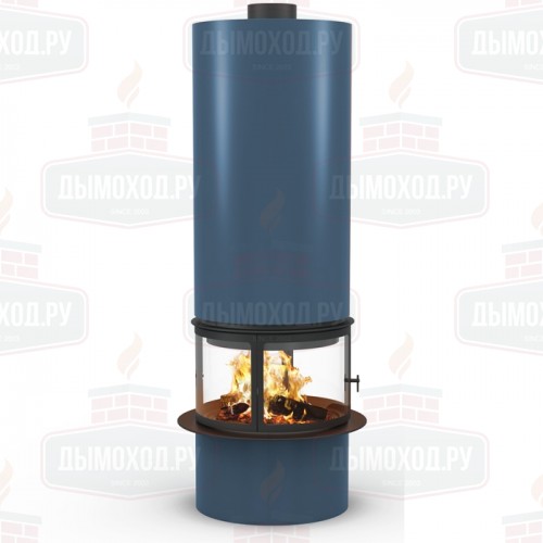 Камин DIAMANTE CENTRAL RAL, со стеклом (Traforart)