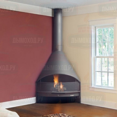 Камин SANTIAGO RINCON, чёрный (Traforart)