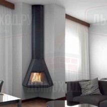 Камин ARION RINCON, подвесной, чёрный (Traforart)