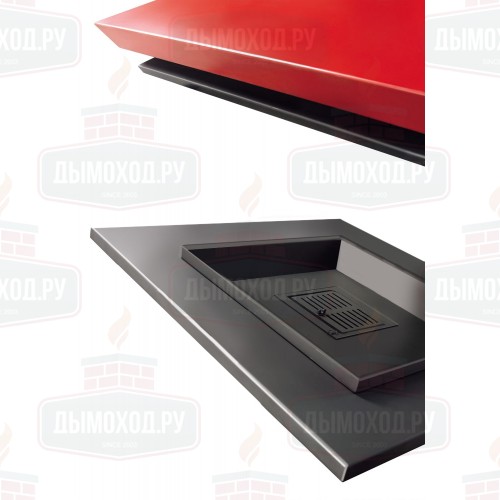 Камин GAIA CENTRAL RAL, без стекла (Traforart)