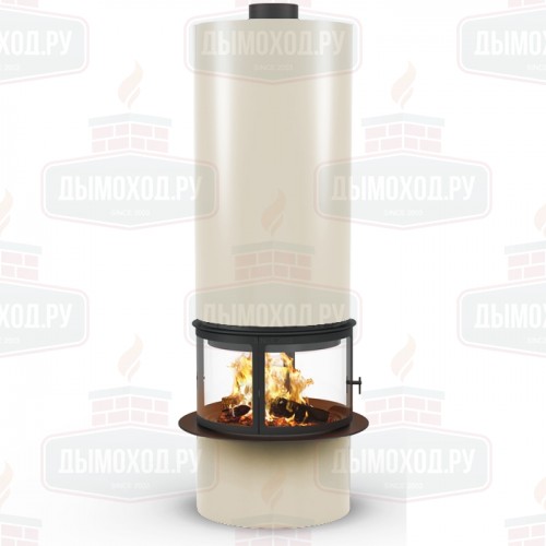 Камин DIAMANTE CENTRAL RAL, со стеклом (Traforart)