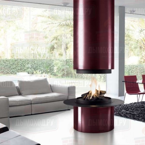 Камин DIAMANTE CENTRAL RAL, без стекла (Traforart)