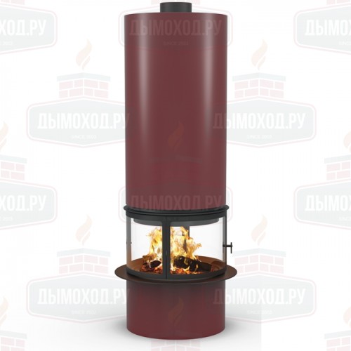 Камин DIAMANTE CENTRAL RAL, со стеклом (Traforart)