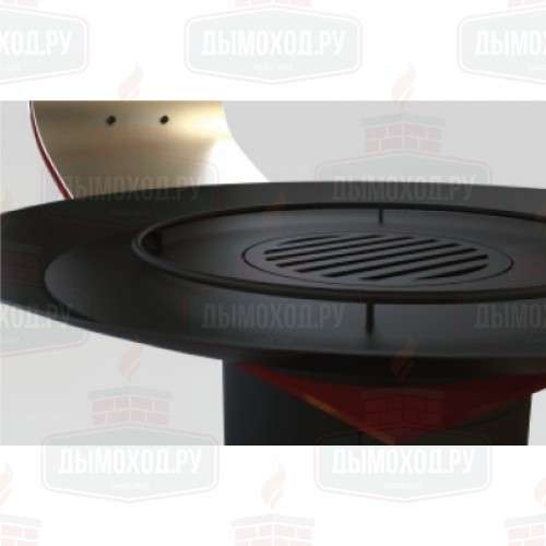 Камин FANCY CENTRAL RAL, подвесной, с декорирующим элементом (Traforart)