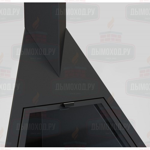 Камин FOXI RINCON, подвесной, чёрный (Traforart)