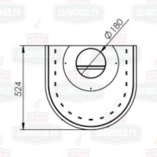 Камин OLIMPIA FRONTAL VINIL HX30AL003B (Traforart)