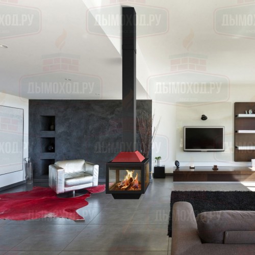 Камин ARIADNA CENTRAL RAL, подвесной (Traforart)