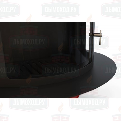 Камин LORENA CENTRAL, чёрный (Traforart)