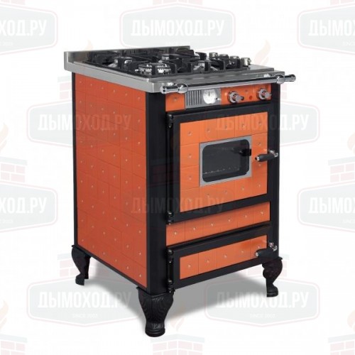 Структура печи FORNELLI 60 GEP, рустик (Wekos)